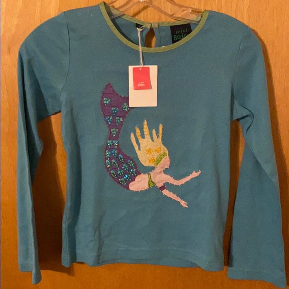 Mini Boden Mermaid Shirt